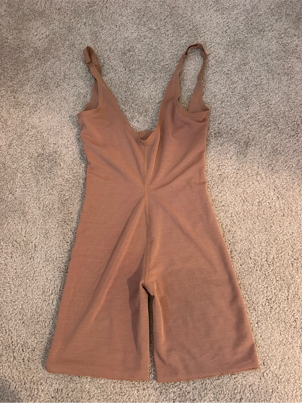 SKIMS Tan Shaping Bodysuit Romper